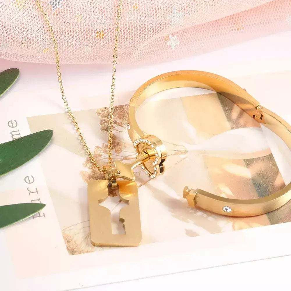 Pulseira e Colar União Eterna