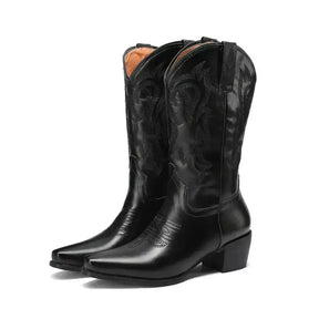 Bota Feminina Texana de Couro Jeanny, botas texanas femininas, botas country, botas de couro,  botas estilo texano, botas confortáveis,  moda country, botas de alta qualidade