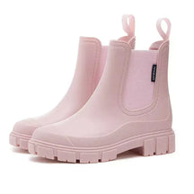Bota Feminina Impermeável Emma, botas de tornozelo, botas de chuva, botas antiderrapantes
