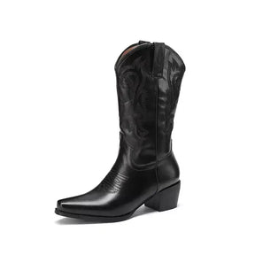 Bota Feminina Texana de Couro Jeanny, botas texanas femininas, botas country, botas de couro,  botas estilo texano, botas confortáveis,  moda country, botas de alta qualidade