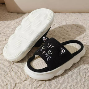 Chinelo Feminino Kitty,
chinelo confortável,
chinelo nuvem