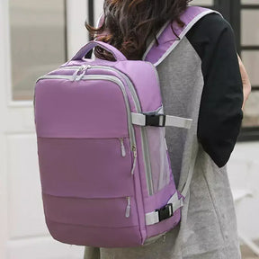 Mochila Feminina de Viagem Impermeável,
Mochila grande,
mochila multifuncional,
mochila para notebook,
mochila feminina