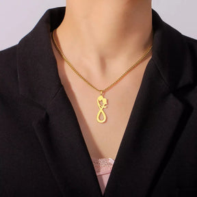 Colar Laço Eterno,
Colar abraço casal,
Colar infinito,
Colar abraço infinito,
colar abraço eterno
