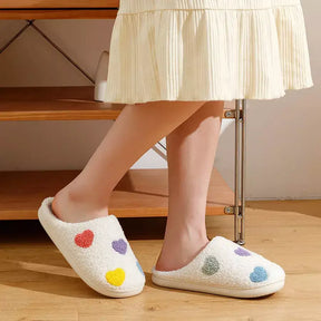 Pantufa Feminina Coração