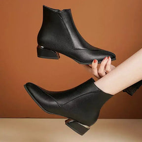 Bota Feminina de Luxo Sublime , Bota Feminina de couro , Bota Feminina cano baixo