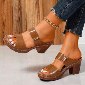 Tamanco Feminino Anatômico Doralice, Tamanco confortável, sandália feminina anatômica, chinelo feminino confortável