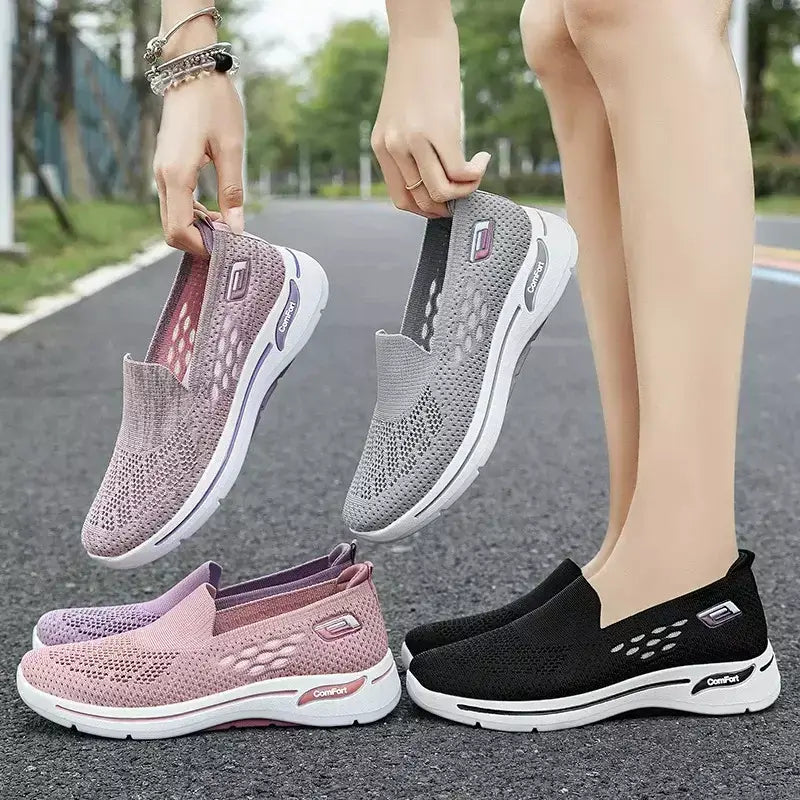Tênis Feminino Anatômico Gaby, tênis feminino confortável, tênis feminino ortopédico, tênis feminino casual, tênis feminino respirável, Tênis feminino para academia