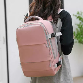 Mochila Feminina de Viagem Impermeável,
Mochila grande,
mochila multifuncional,
mochila para notebook,
mochila feminina