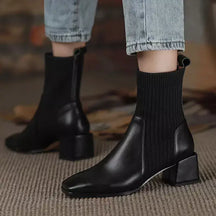 Bota Feminina Splendor, bota feminina cano médio, bota feminina meia