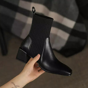 Bota Feminina Splendor, bota feminina cano médio, bota feminina meia