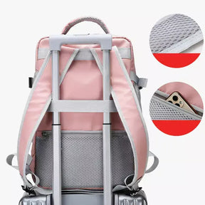 Mochila Feminina de Viagem Impermeável,
Mochila grande,
mochila multifuncional,
mochila para notebook,
mochila feminina