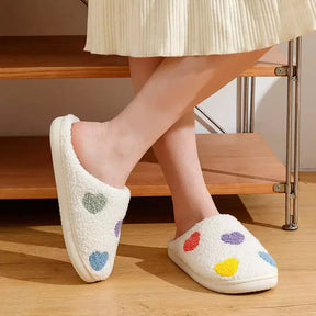 Pantufa Feminina Coração