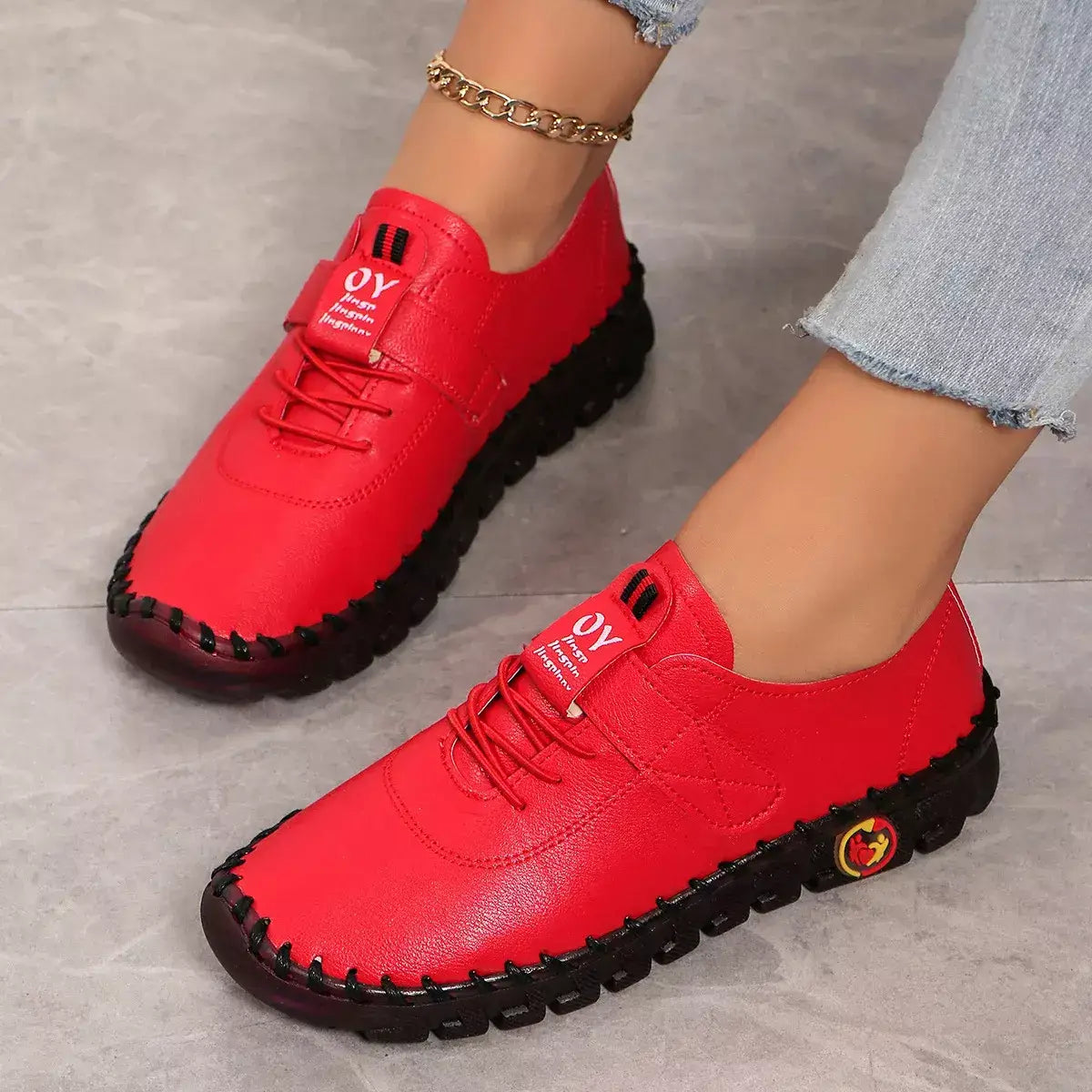 Tênis Feminino Anatômico de Couro Verona, tênis feminino confortável, tênis feminino ortopédico, tênis feminino casual, tênis feminino respirável, Tênis feminino para academia