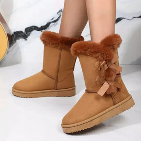 Bota Feminina Raquele, botas de neve feminina, bota de camurça feminina, bota feminina de pelucia