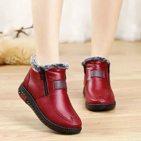 Bota Feminina Peluciada Mirela, bota feminina de neve, bota feminina confortável, bota feminina impermeável