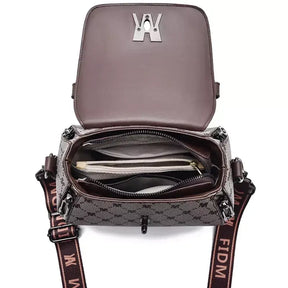 Bolsa Feminina de Couro Ariela, bolsa feminina transversal, bolsa de luxo