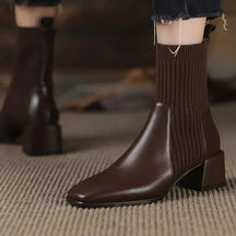 Bota Feminina Splendor, bota feminina cano médio, bota feminina meia