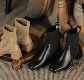Bota Feminina Splendor, bota feminina cano médio, bota feminina meia