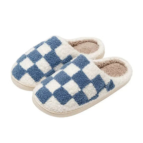 Pantufa Feminina Xadrez