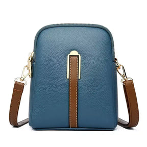 Bolsa Feminina de Couro Transversal, bolsa transversal feminina, Bolsa para celular, bolsa feminina transversal, Bolsa Feminina pequena, Bolsa feminina de couro Luivi, Bolsa de couro Luivi