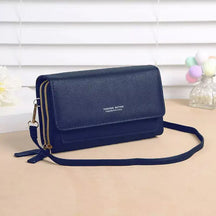 Bolsa Carteira Touch Alana, Bolsa carteira para celular, bolsa feminina transversal, bolsa prática, Bolsa feminina pequena, bolsa feminina crossbody