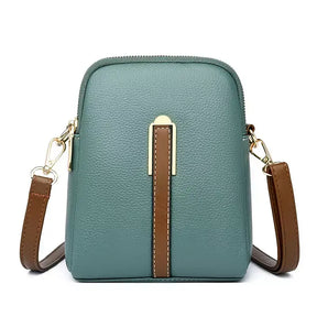Bolsa Feminina de Couro Transversal, bolsa transversal feminina, Bolsa para celular, bolsa feminina transversal, Bolsa Feminina pequena, Bolsa feminina de couro Luivi, Bolsa de couro Luivi