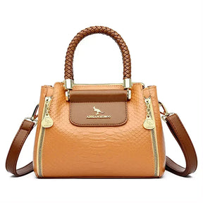 Bolsa Feminina Alexa, Bolsa feminina de couro, bolsa feminina pequena, bolsa feminina média