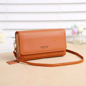 Bolsa Carteira Touch Alana, Bolsa carteira para celular, bolsa feminina transversal, bolsa prática, Bolsa feminina pequena, bolsa feminina crossbody