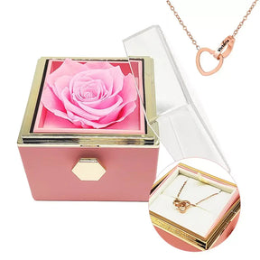 Colar Corações Duplo + Caixa Rotativa de Brinde
Colar Corações Entrelaçados + Caixa Rotativa de Brinde,
colar coração duplo,
presente Dia das Mães,
colar Dia das Mães,
presente para mãe,
colar de coração para mãe,
Colar Corações Entrelaçados,
colar e caixa de flor