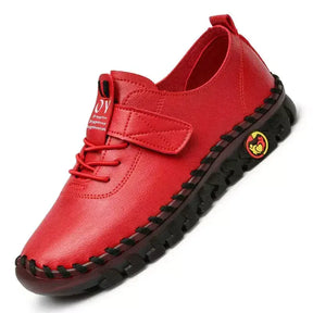 Tênis Feminino Anatômico de Couro Verona, tênis feminino confortável, tênis feminino ortopédico, tênis feminino casual, tênis feminino respirável, Tênis feminino para academia