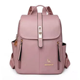 Mochila Feminina Luíze, Mochila feminina de couro