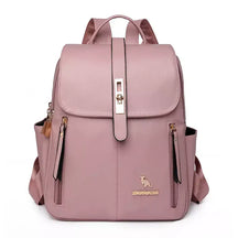 Mochila Feminina Luíze, Mochila feminina de couro