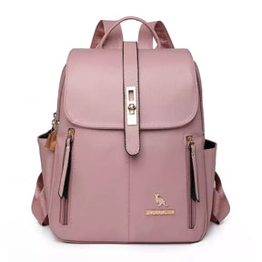 Mochila Feminina Luíze, Mochila feminina de couro