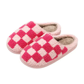 Pantufa Feminina Xadrez