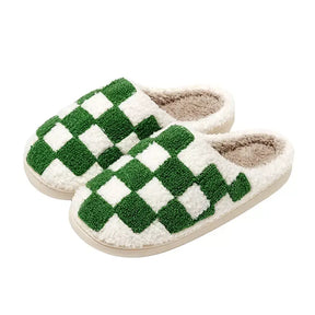 Pantufa Feminina Xadrez