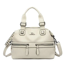 Bolsa Feminina de Couro Vanilla, Bolsa cara, bolsa sofisticada, bolsa de qualidade, bolsa de couro genuíno
