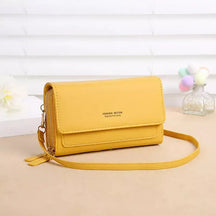 Bolsa Carteira Touch Alana, Bolsa carteira para celular, bolsa feminina transversal, bolsa prática, Bolsa feminina pequena, bolsa feminina crossbody