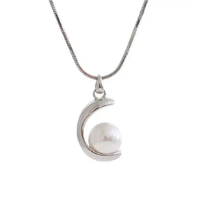 Colar Feminino Luxo Geométrico,
Colar com pérolas,
Colar geométrico,
Colar tendência,
Colar aço inoxidável