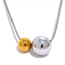 Colar Feminino Esferas, 
Colar de bolinhas dourado,
colar feminino de bolinhas,
Colar elegante e sofisticado,
Colar dourado para presente,
Colar de esferas fashion