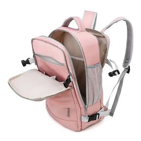 Mochila Feminina de Viagem Impermeável,
Mochila grande,
mochila multifuncional,
mochila para notebook,
mochila feminina