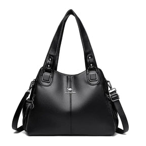 Bolsa Feminina de Couro Glamour