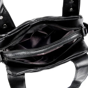 Bolsa Feminina de Couro Glamour