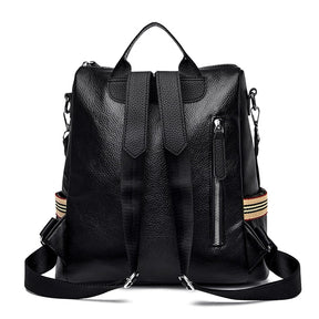 Mochila Feminina de Couro Ísis