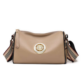 Bolsa Feminina de Couro Bella Fashion, Bolsa Feminina de couro