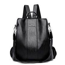 Mochila de Couro Bella Fashion, Mochila feminina de couro, bolsa feminina transversal, Mochila feminina notebook