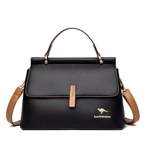 bolsa feminina transversal  bolsa feminina onlivix  bolsa feminina média  bolsa feminina grande  Bolsa Feminina de Couro Pilar