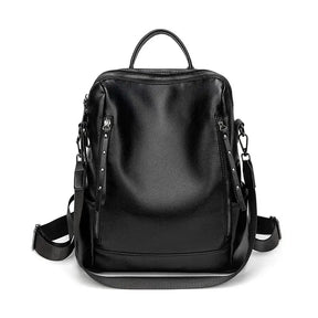 Mochila Feminina de Couro Gaia