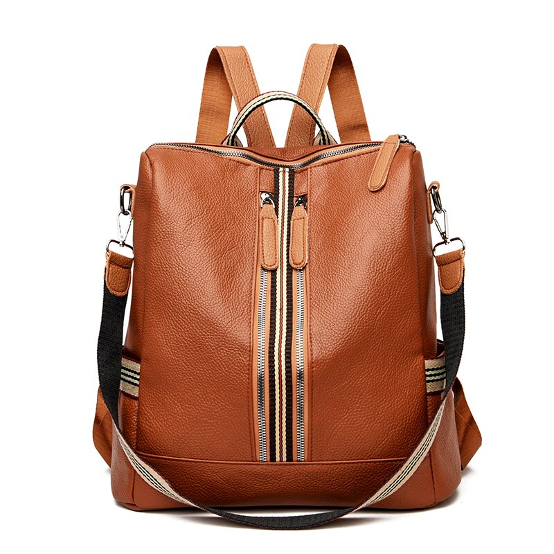 Mochila Feminina de Couro Ísis